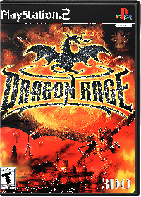 Dragon Rage PAL Playstation 2  box art